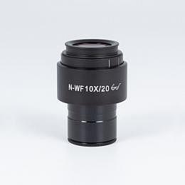 Weitfeld Okular N-WF10X/20mm mit Dioptrien-Einstellung